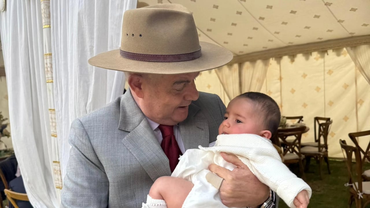 Germán Vargas Lleras siempre mostró su gran afecto por su nieto Agustín