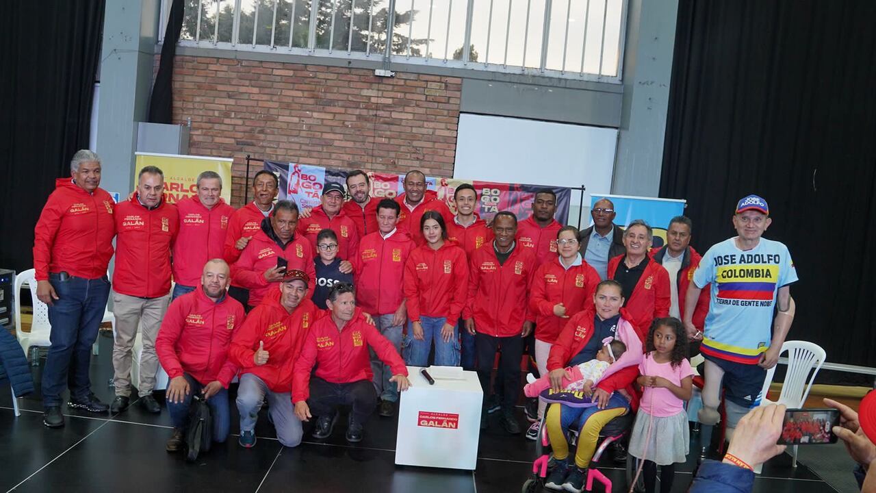 Glorias del deporte y atletas de alto rendimiento apoyan a Carlos Fernando Galán