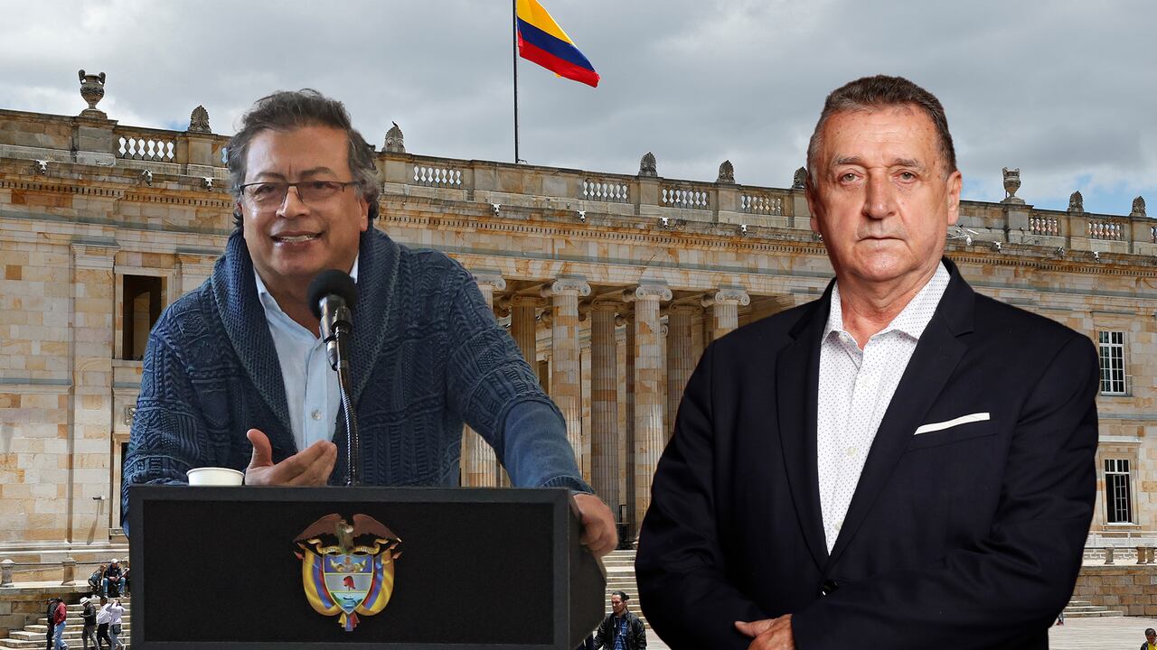 Gustavo Petro y Oscar Darío Pérez.