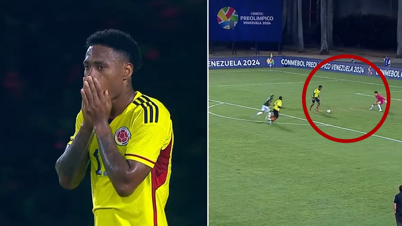 Nelson Palacio desperdició la ocasión más clara ante Bolivia