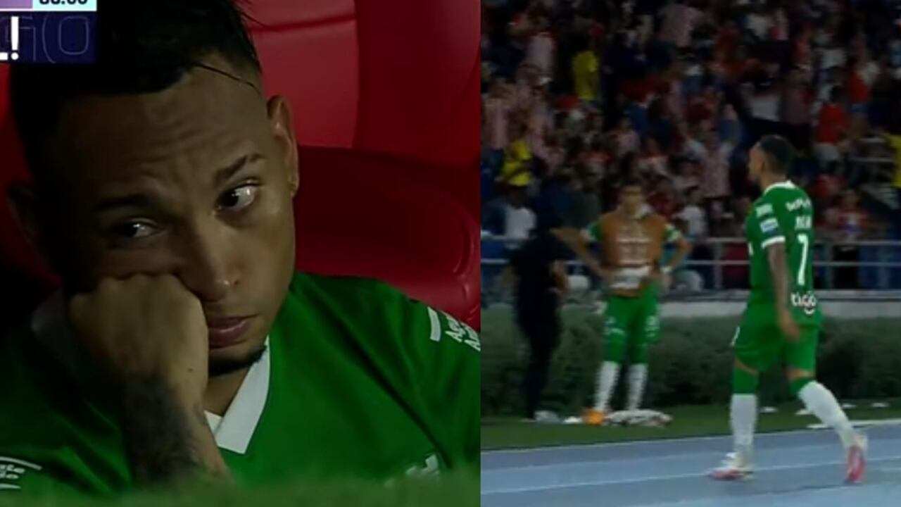 Jarlan Barrera ha mandadado varios mensajes contra la hinchada de Junior. El primero fue presumir el escudo de Nacional en el Estadio Metropolitano de Barranquilla.