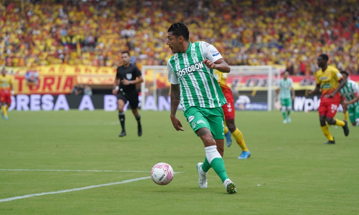 Jefferson Duque, Atlético Nacional. Foto: Prensa Atlético Nacional.