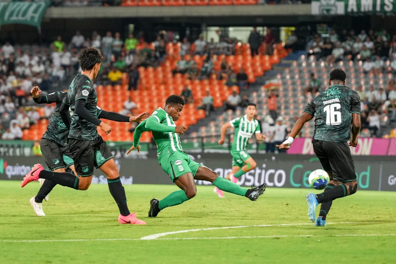 Atlético Nacional enfrentó al Deportivo Cali.