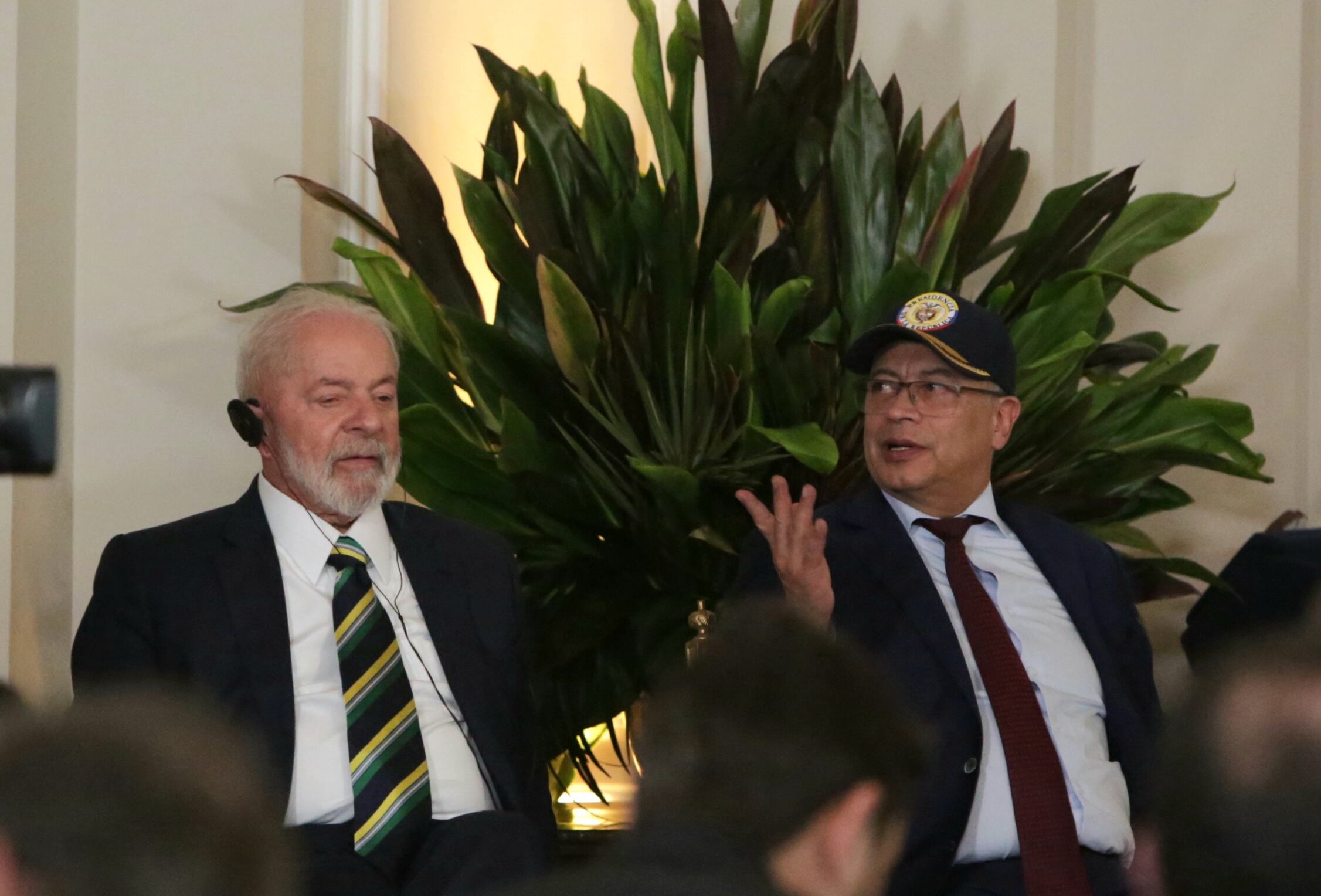 Presidente Gustavo Petro y Presidente de Brasil Luiz Ignácio Lula da Silva