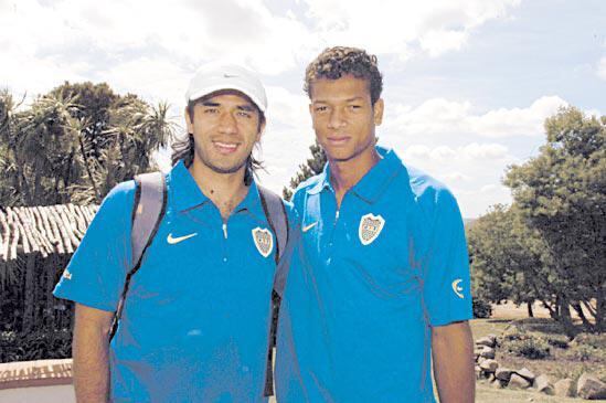 Fabián Vargas y Fredy Guarin
