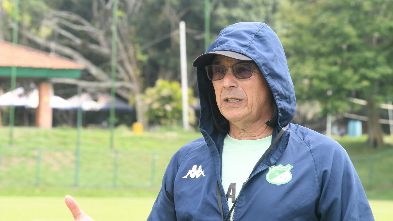 Futbol: Alfredo Arias, entrenador del Deportivo Cali. foto José L Guzmán. El País