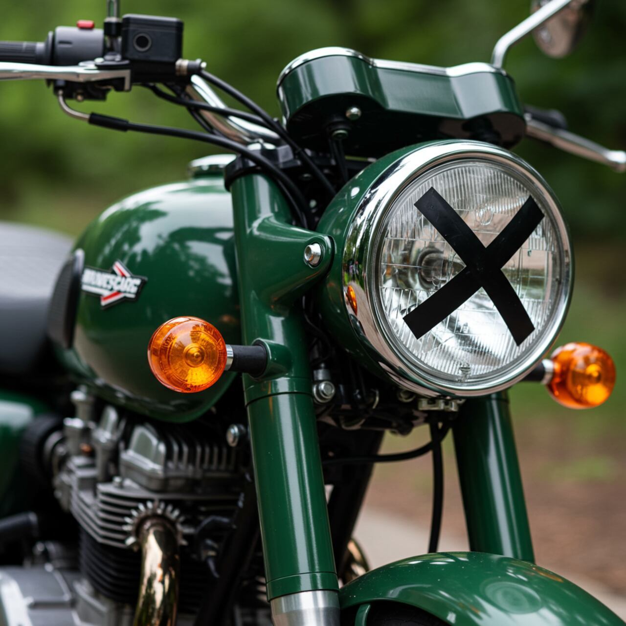 Esta práctica dejó de ser algo relacionado con la seguridad, para convertirse en un detalle que le imprime un toque vintage a las motociclistas.