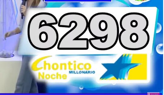 Sorteo 22 de noviembre Chontico Noche