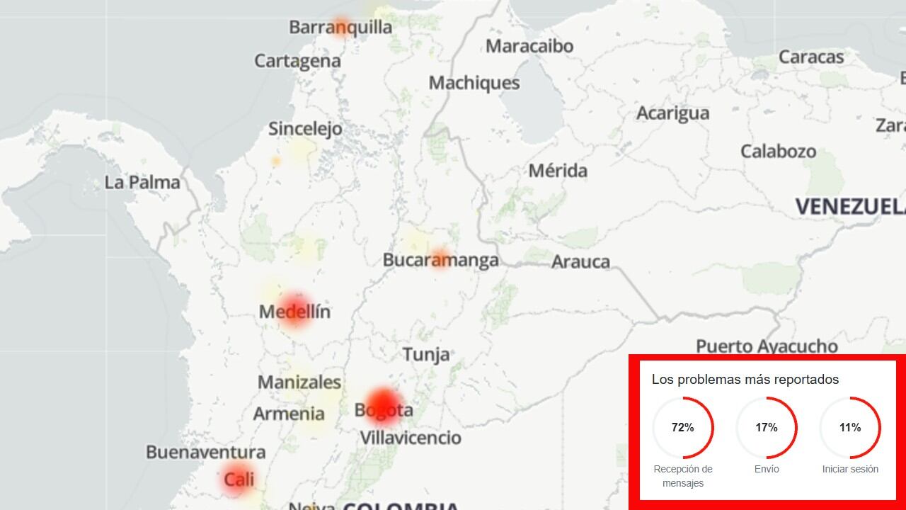 Reportes de los usuarios indican problemas con Microsoft Outlook.
