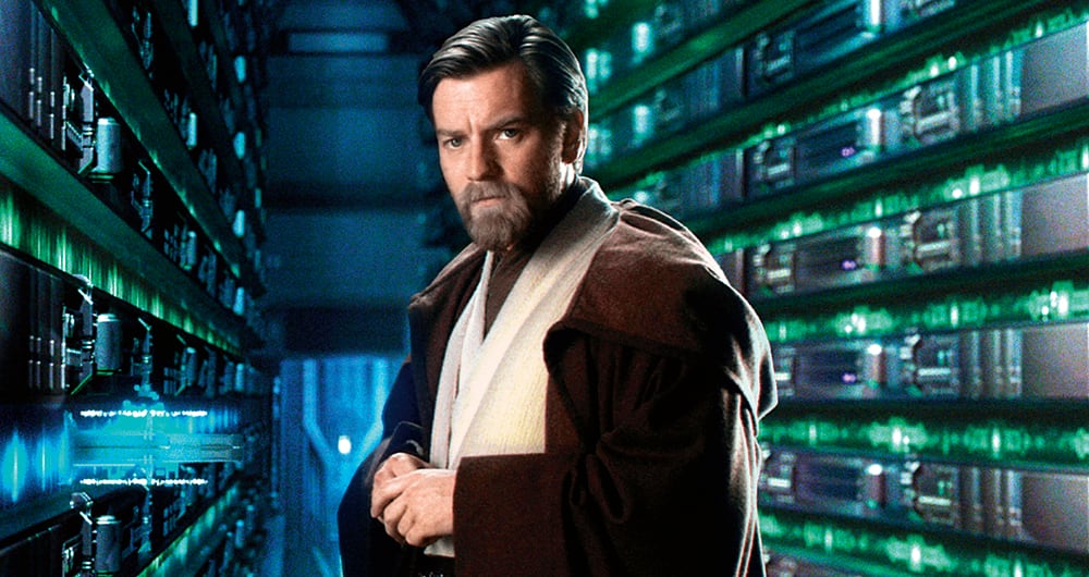 Así se veía Ewan McGregor como Obi-Wan cuando lo tomó por primera vez. Lo que viene en Disney + nos mostrará una faceta posterior. 