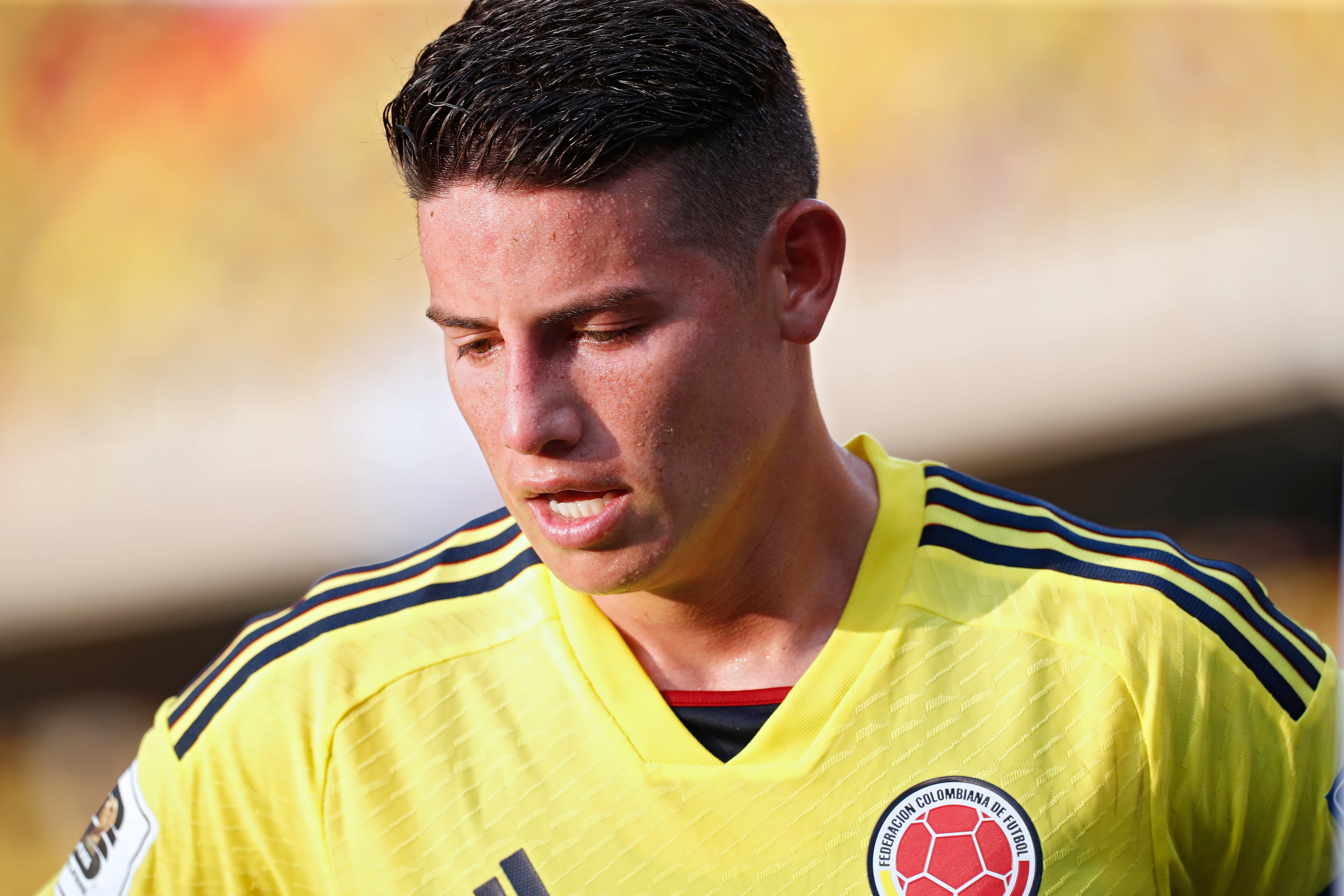 James Rodríguez marcó  gol con la Selección Colombia ante Uruguay en las Eliminatorias Sudamericanas al Mundial 2026
Barranquilla octubre 12 del 2023
Foto Guillermo Torres Reina / Semana