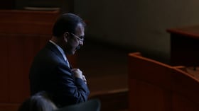 El exdirector de la Policía Nacional, general (r) Rodolfo Palomino fue condenado a siete años de prisión.