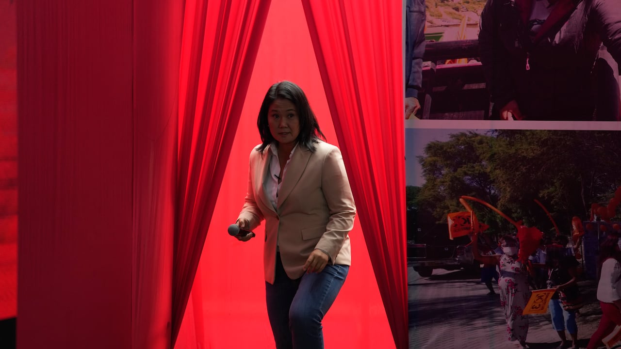 La excandidata a la presidencia y líder de derecha Keiko Fujimori es acusada de corrupción. Foto: AP