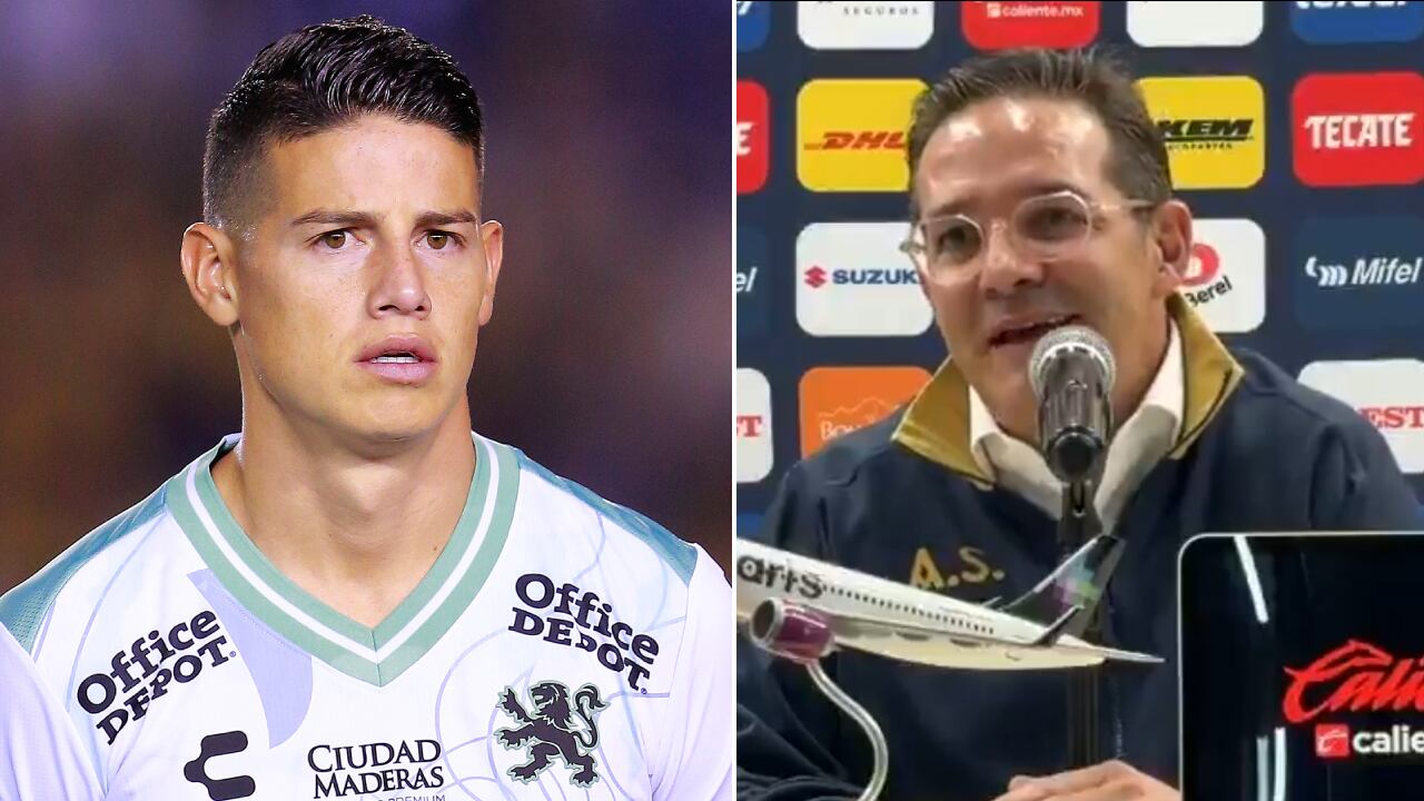 James Rodríguez suena para Pumas UNAM como refuerzo para 2026