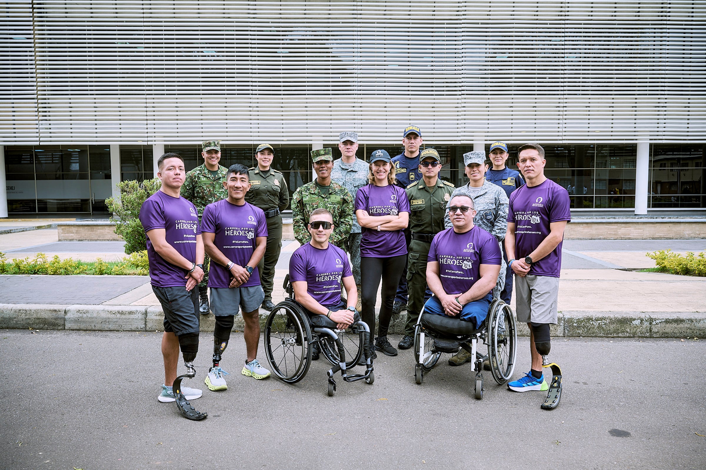 La fundación Matamoros apoya a soldados heridos.