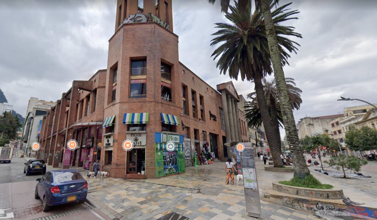 Centro comercial en Bogotá que podría desaparecer.