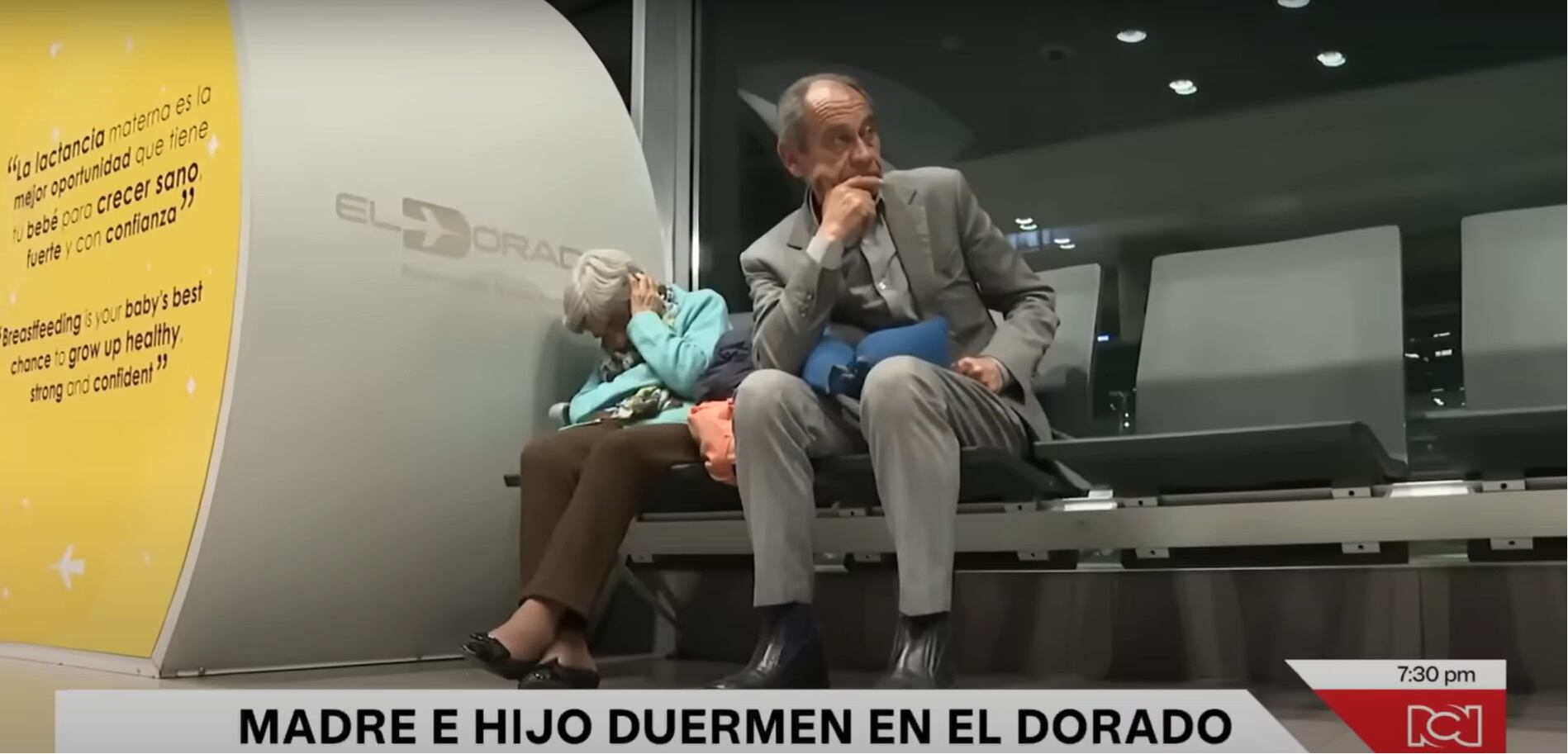 Miles de viajeros locales y extranjeros observan a diario a Augusto y su mamá, sin saber el doloroso drama que esconde su historia.