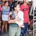 Ruth, la mujer que, con su bebé en brazos, valientemente enfrentó a los militares. Ellos, disfrazados de disidencias, llegaron a amedrentar a la comunidad.