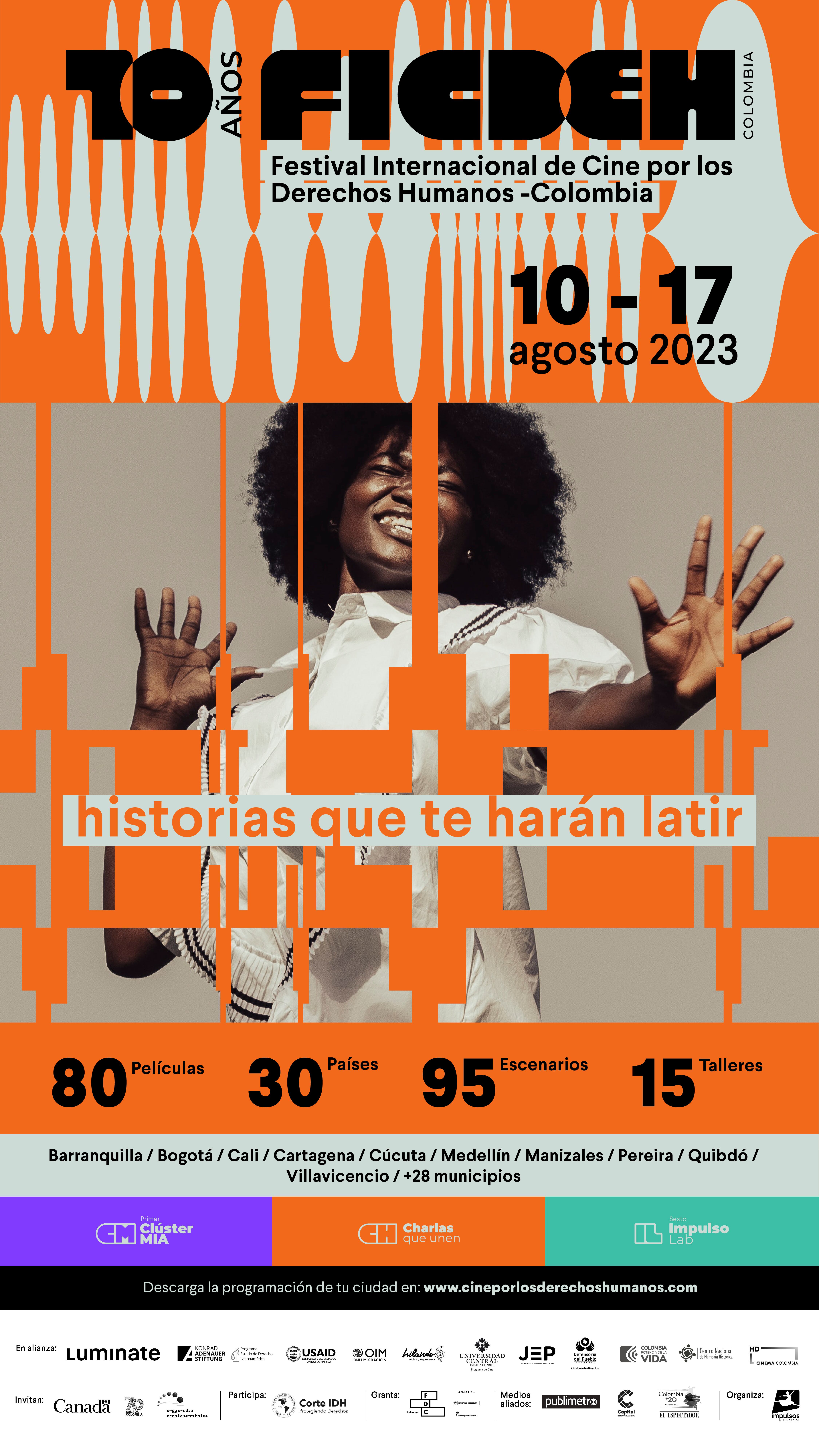 El afiche oficial del festival.