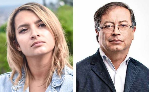 Andrea Petro le dedicó sentido mensaje a Gustavo Petro