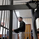 En esta foto de archivo tomada el 11 de marzo de 2020, el exmarine estadounidense Trevor Reed.