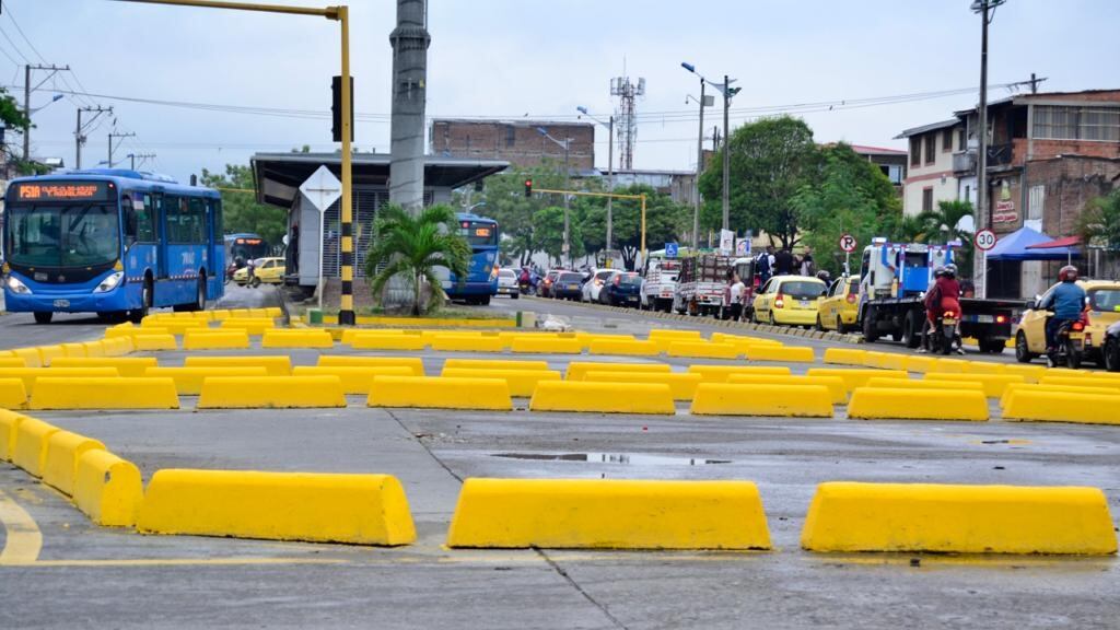 Este es el cruce más peligroso de Cali, autoridades lo intervinieron.