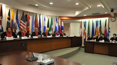 La Corte Interamericana de Derechos Humanos fue creada por la convención americana de Derechos Humanos.