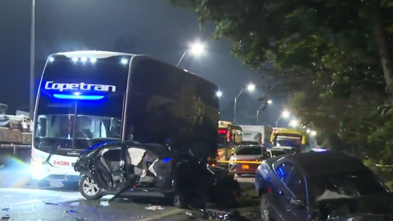 Esta fue la escena que quedó en el trágico hecho.