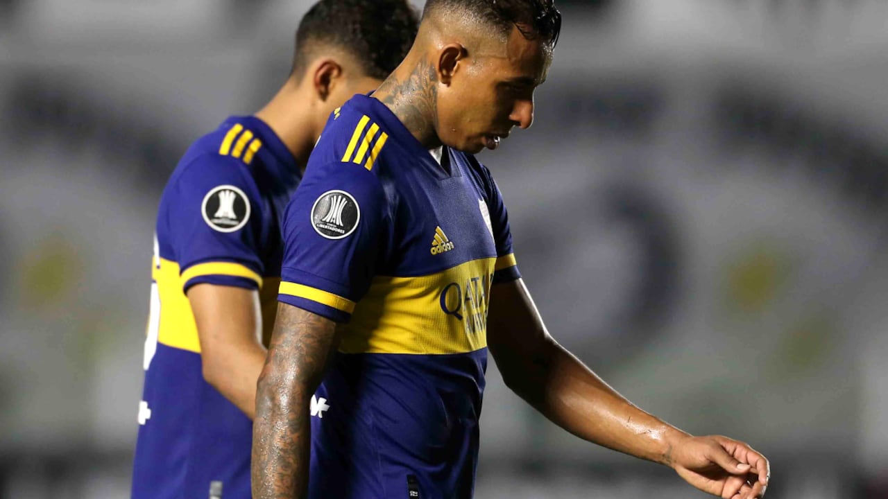Sebastián Villa, jugador de Boca Juniors.
