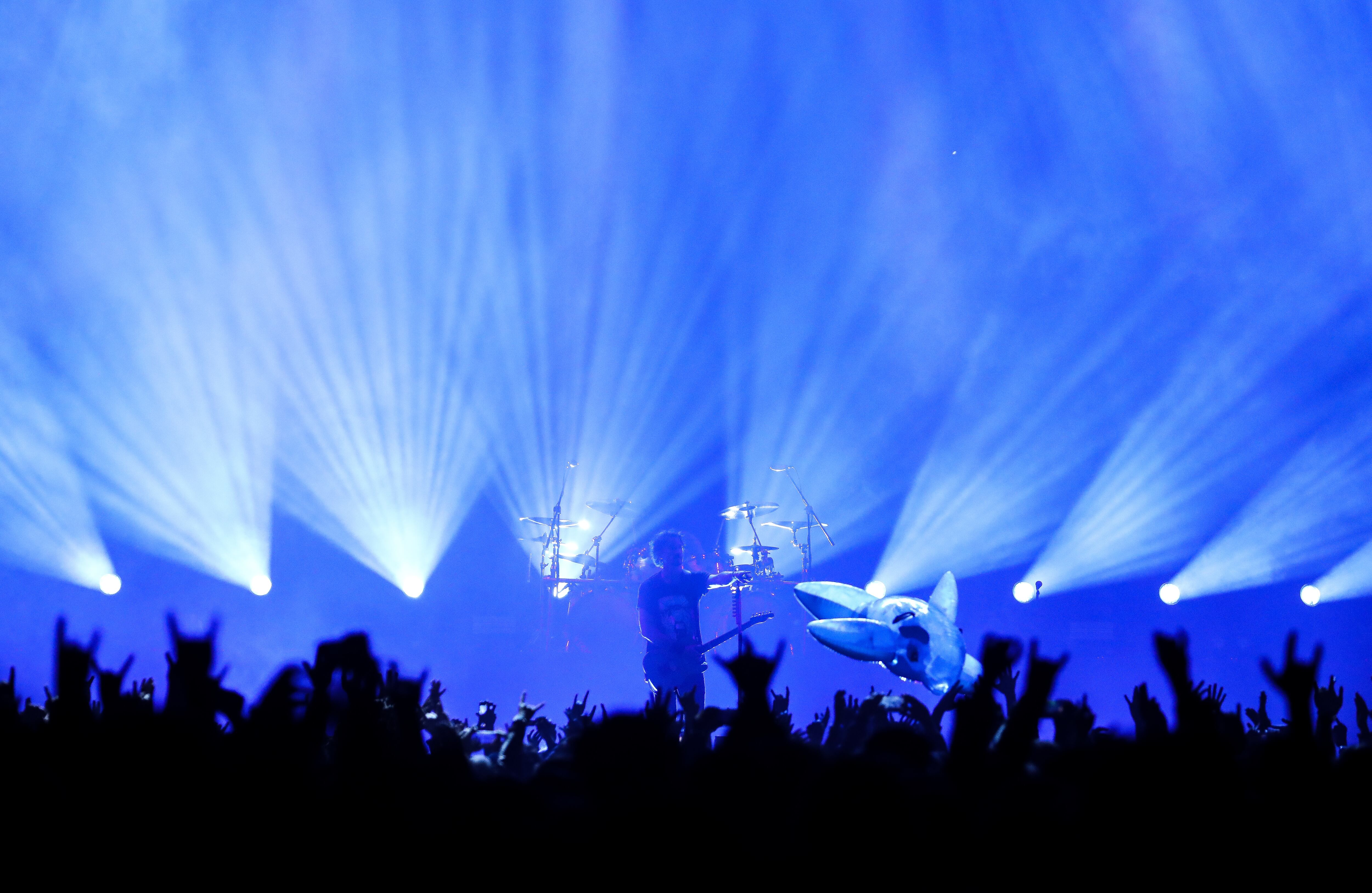 Gojira la banda francesa de death metal que se presentó en el Movistar Arena el 22 de noviembre.