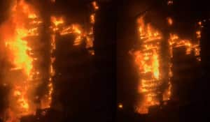 Hasta el momento no se conoce el número de heridos o fallecidos tras el incendio