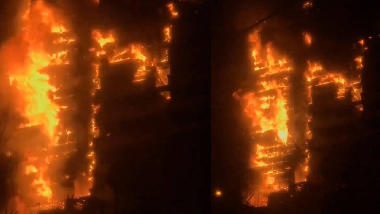 Hasta el momento no se conoce el número de heridos o fallecidos tras el incendio