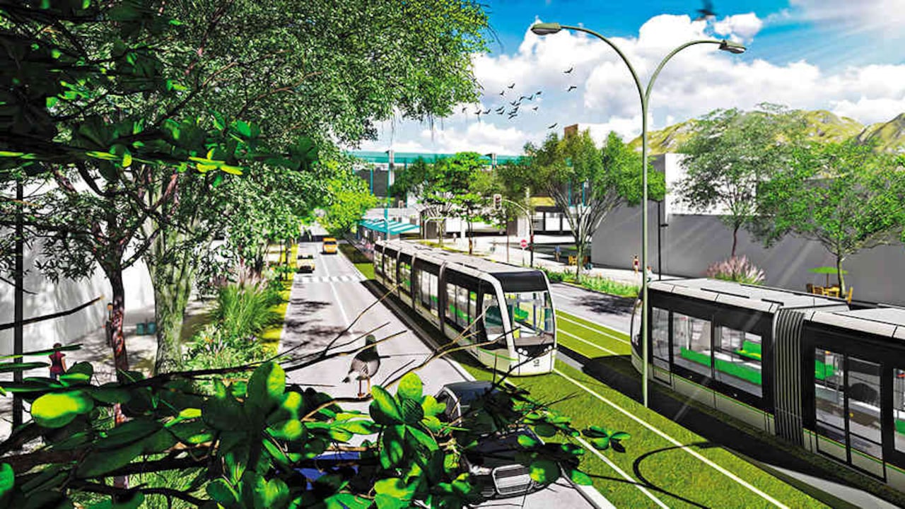 Imagen de referencia del Metro de la 80, en Medellín.