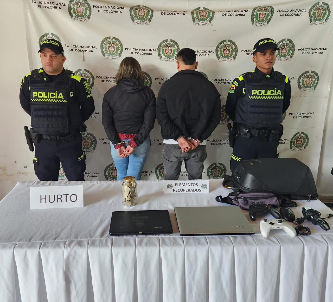 Capturas en el Quindío