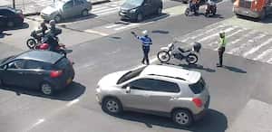 Accidente en la Avenida Boyacá