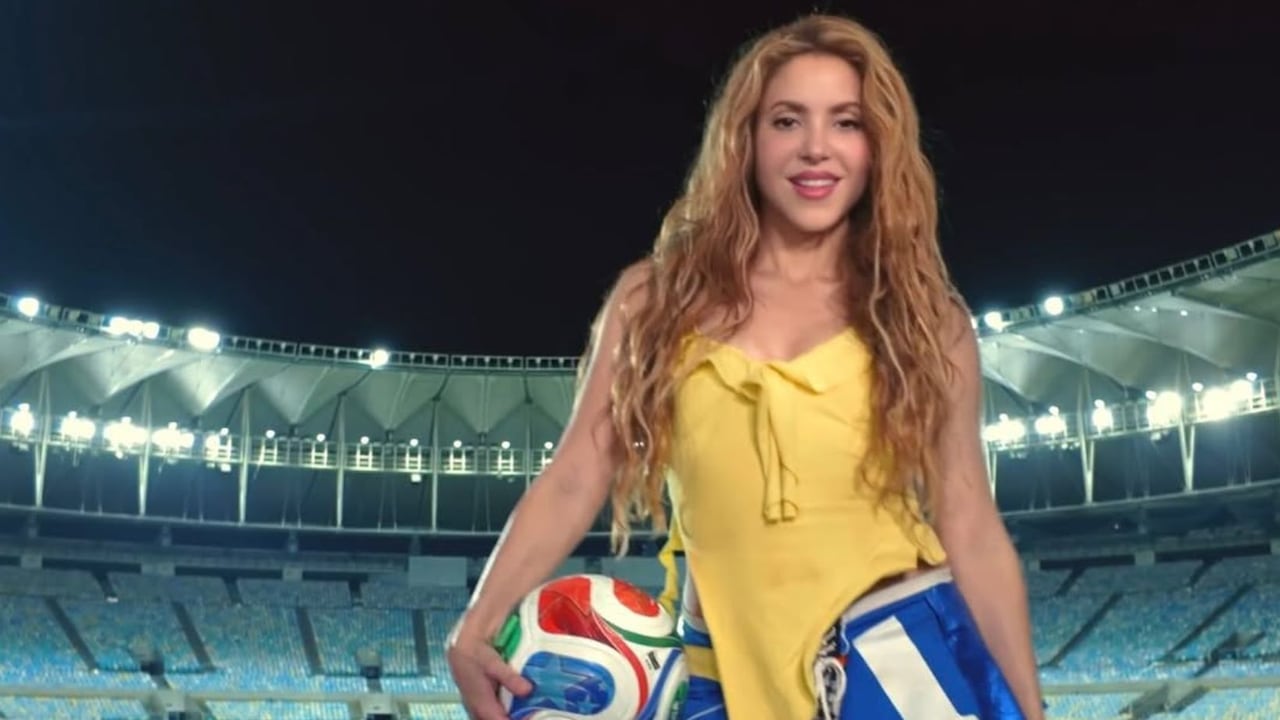 Shakira anuncia el lanzamiento de una nueva canción para el Mundial 2026.