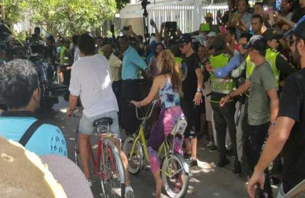 Carlos Vives y Shakira. Foto: tomado de @ShakiraJessica