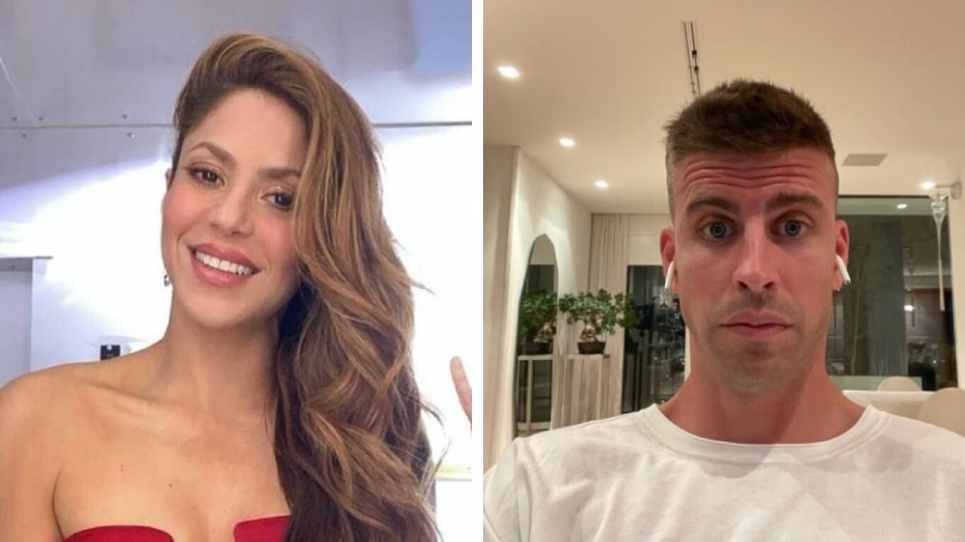 Shakira y Piqué anunciaron el pasado fin de semana su separación. Foto: Instagram @3gerardpique y @shakira montaje SEMANA.