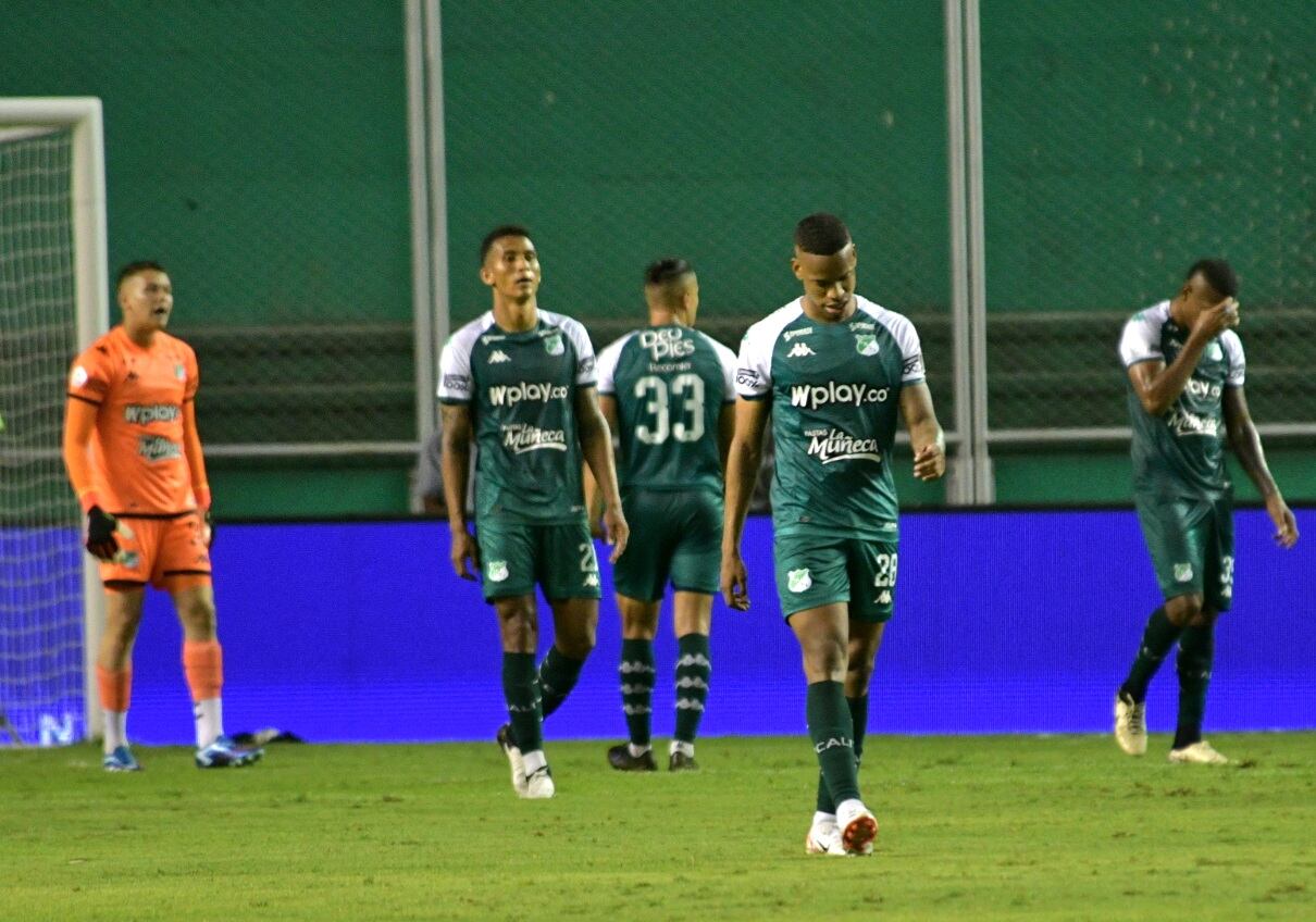 En el estadio Palmaseca fecha 14 de la liga entre Deportivo Cali vs Águilas  Doradas