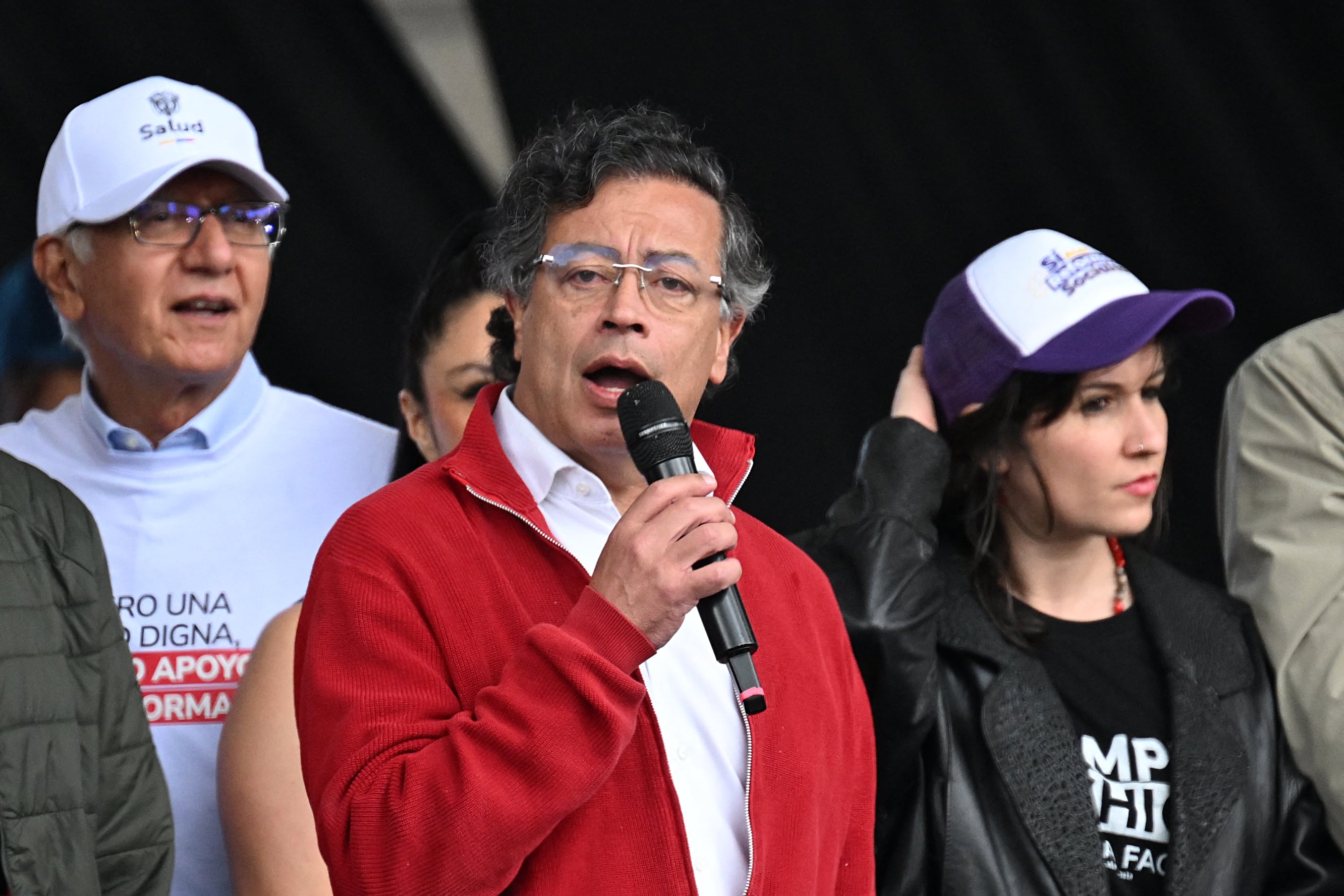 Marcha 18 marzo 2225 Gustavo Petro Plaza de Bolivar