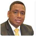 El congresista Jorge Méndez y Gustavo Petro