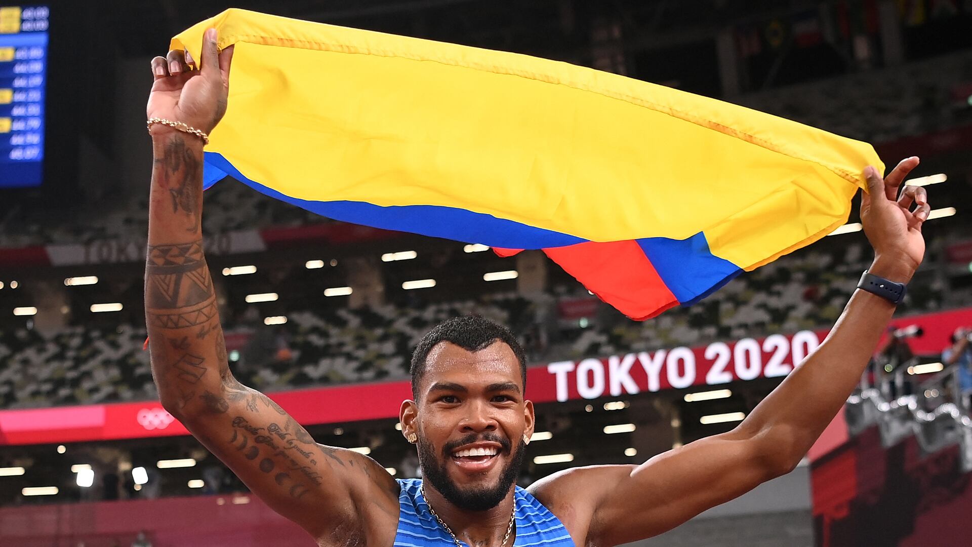 La historia de Zambrano en el atletismo empezó en 2012, cuando el profesor Suárez recibió una invitación para que el colegio participara en los Juegos Intercolegiados Supérate.