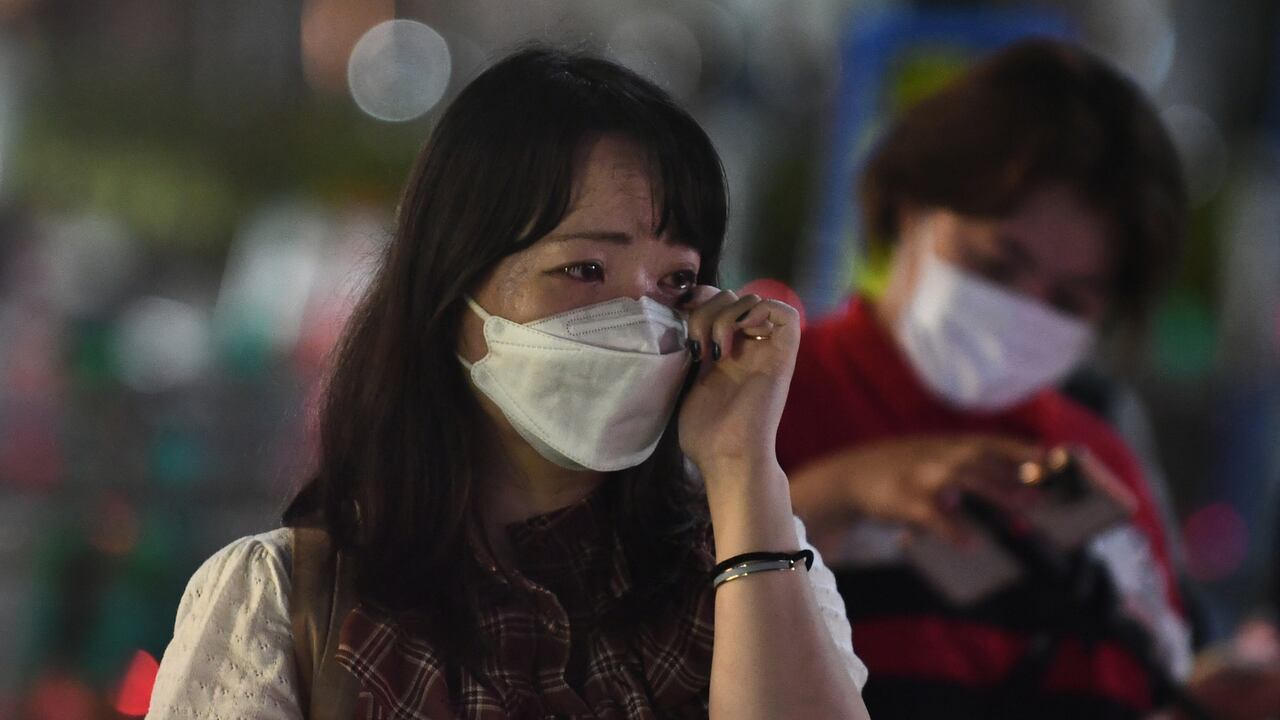 Japón llora el asesinato de su político más importante. Foto: AFP.