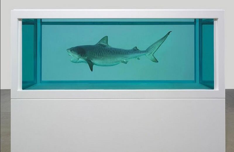 El británico Damien Hirst, uno de los artistas más caros del momento, no deja de aprovechar las ventajas de Instagram.