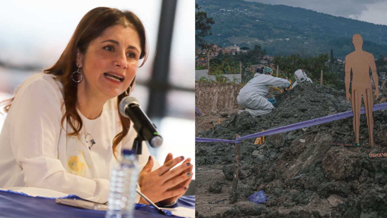 Defensora del Pueblo se refirió al hallazgo de restos óseos en la comuna 13 de Medellín.