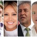 Humberto de la Calle, Viviana Barberena, Sandra Ortiz, Jorge Londoño, Iván Name.