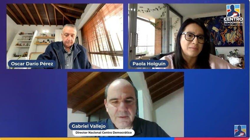 Senadora Paola Holguín.