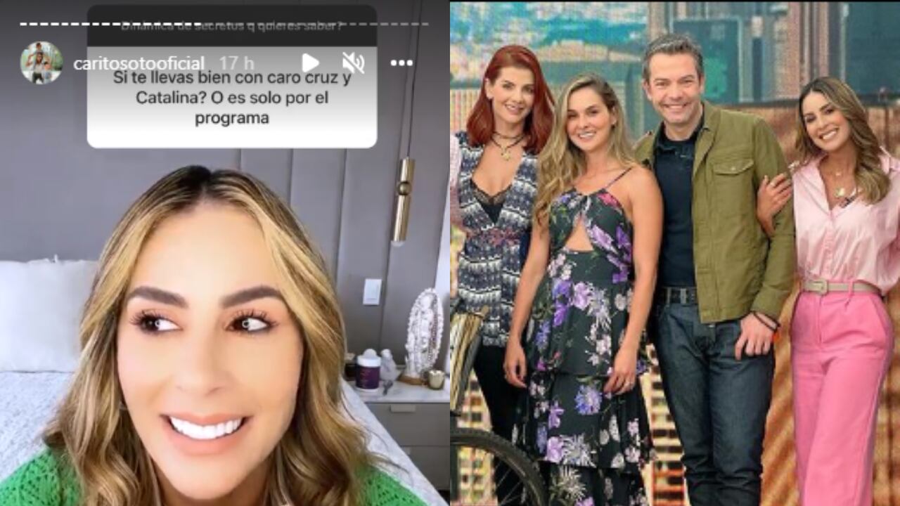 Carolina Soto destacó que su relación con Carolina Cruz y Catalina Gómez es "espectacular".