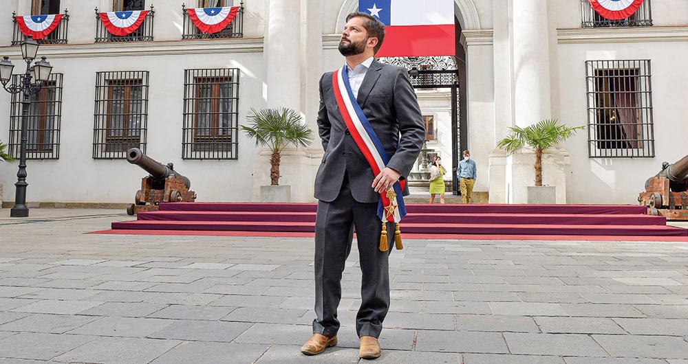 El presidente chileno, Gabriel Boric, busca soluciones de última hora para lograr aprobar la Constitución.