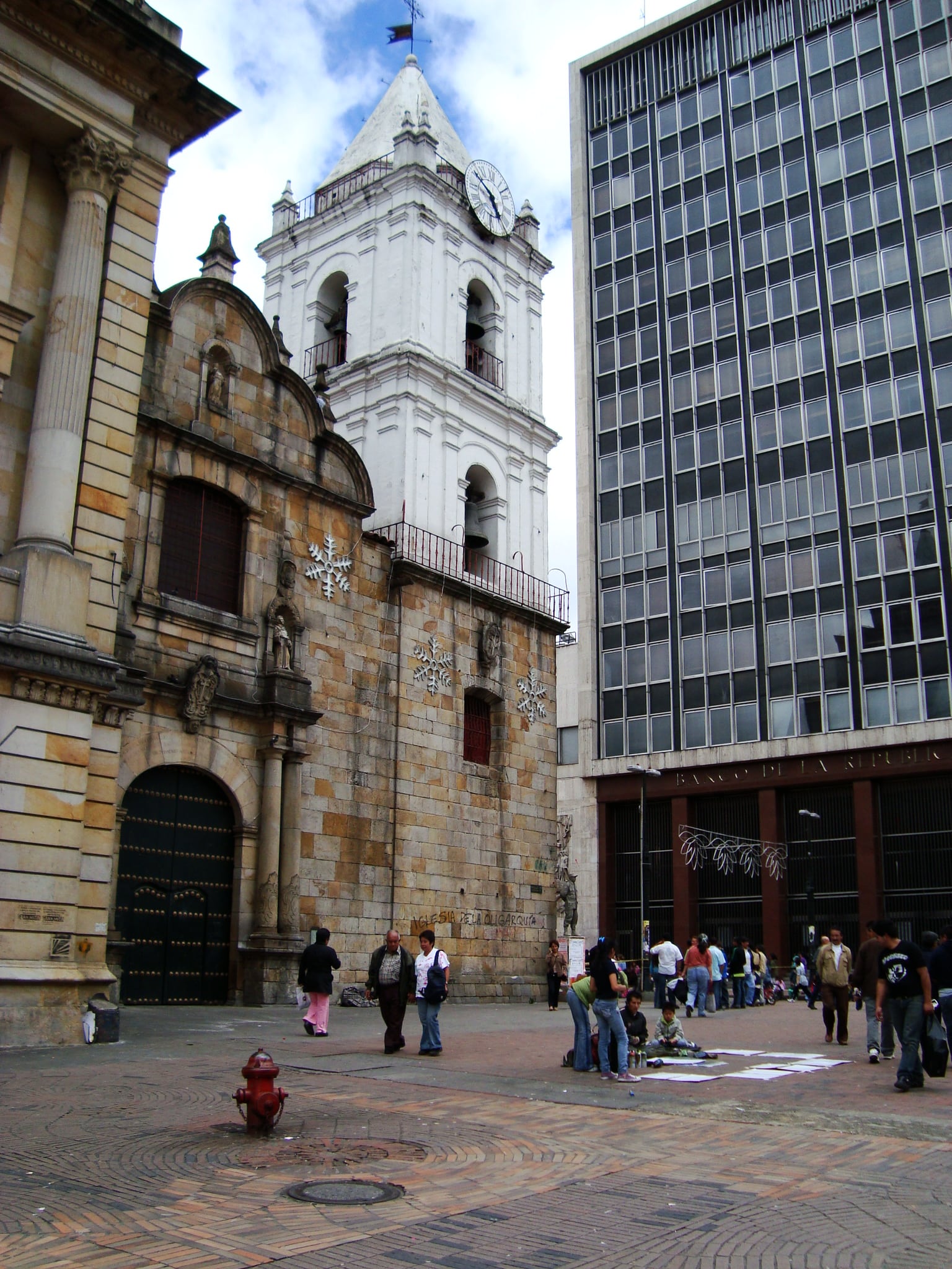La iglesia sobrevivió a 2 terremotos y el paso del tiempo en la capital colombiana.